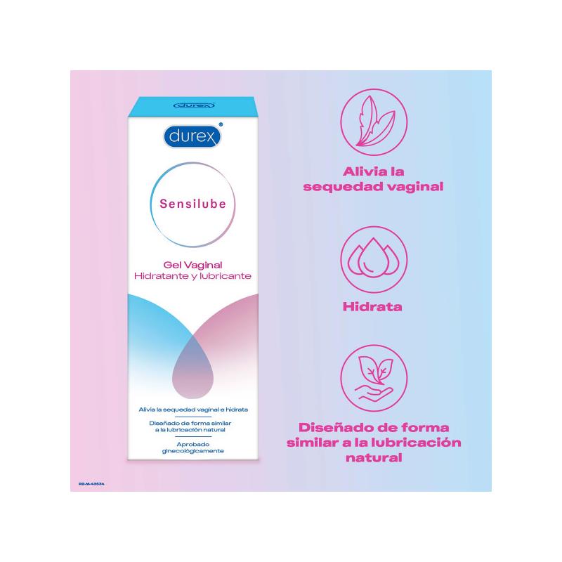 DUREX Lubricante Vaginal Hidratante Sensilube 40 ml