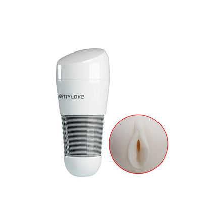 PRETTYLOVE Masturbador Kitty Blanco Vagina