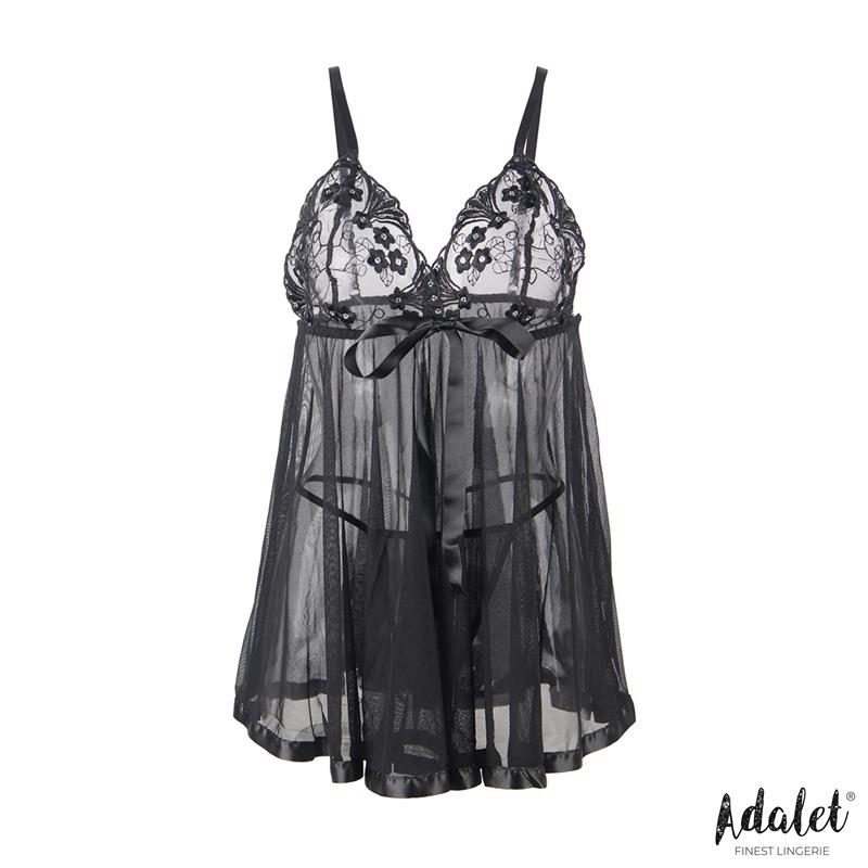 ADALET LINGERIE Numa Babydoll y Tanga Talla 44-46