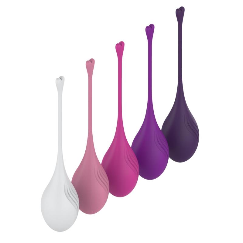 A-GUSTO Set de 5 Bolas Kegel Diferentes Pesos