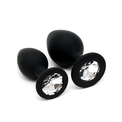 LATEX PLAY Set de Dos Plugs Anales Silicona