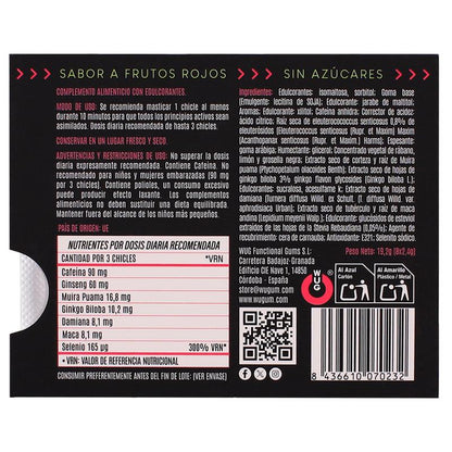 WUG Chicle Climax Gum 8 Uds