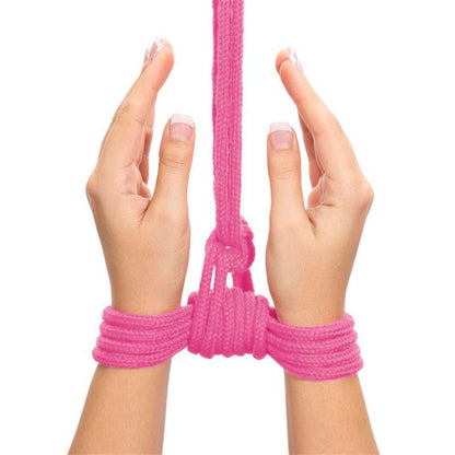 LOVETOY Cuerda Bondage Suave Rosa