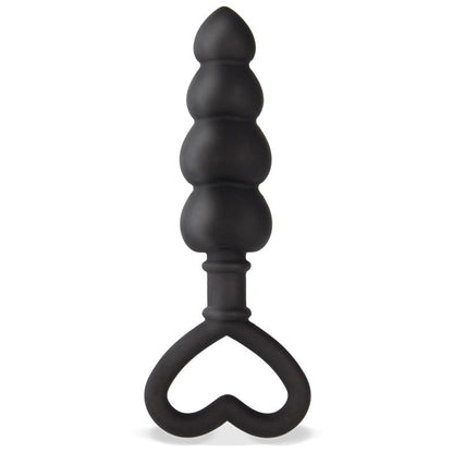 TARDENOCHE Cuore Plug Anal Silicona Negro