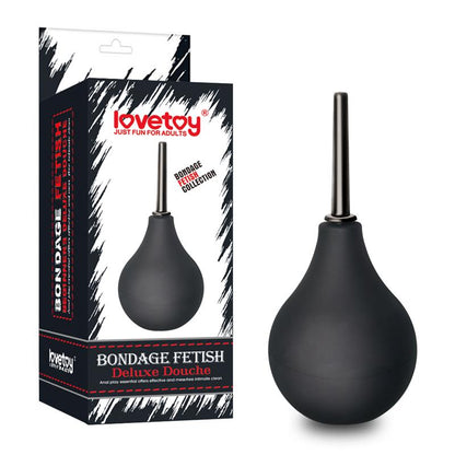 LOVETOY Ducha Anal Deluxe Douche Negro