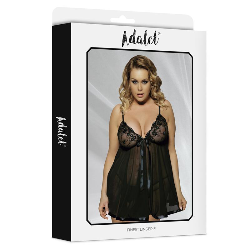 ADALET LINGERIE Numa Babydoll y Tanga Talla 44-46