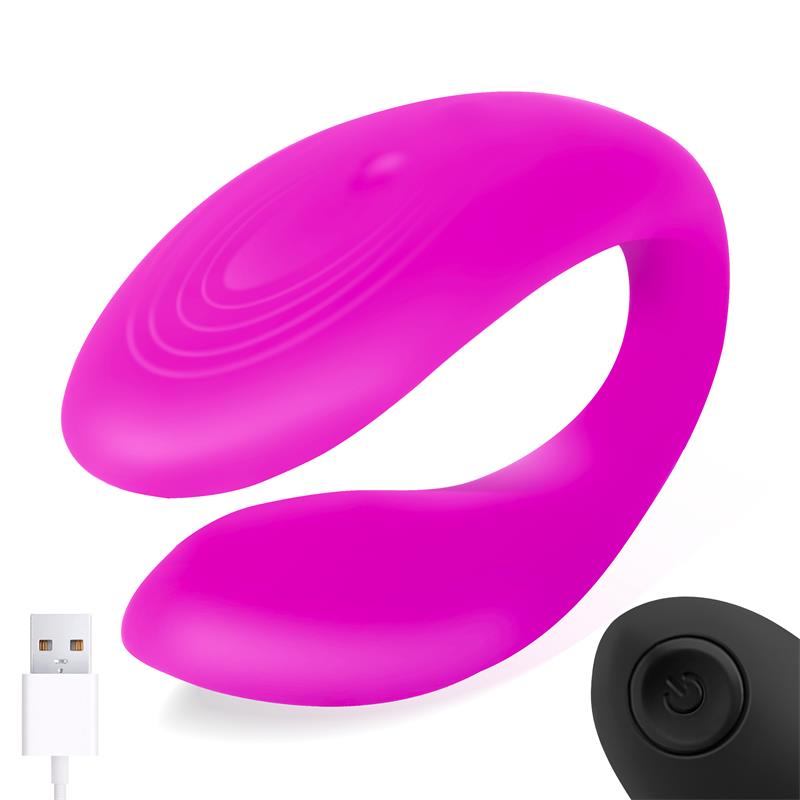 INTOYOU Roomie Vibrador para Parejas Silicona Líquida Unibody Control SBRemoto USB