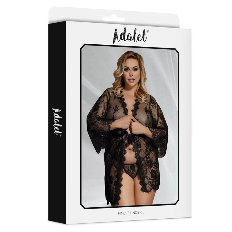 ADALET LINGERIE Sora Peignoir de Manga Larga Talla 44-46