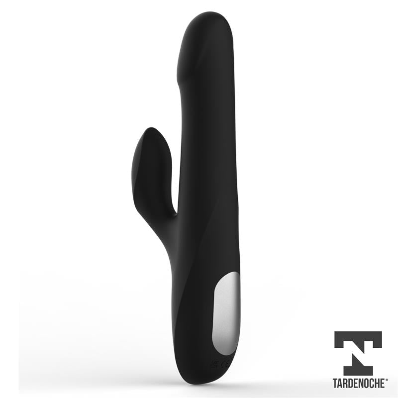 TARDENOCHE Squidy Vibrador Función de Movimiento Up and Down y Bolas Rotadoras USB Silicona