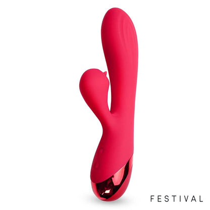 FESTIVAL Turna Vibrador USB Rojo
