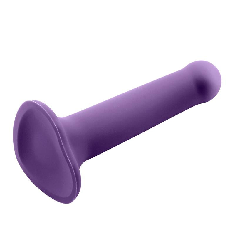 ACTION Bouncy Dildo Silicona Líquida Hiper Flexible 7 - 18 cm Talla M Púrpura