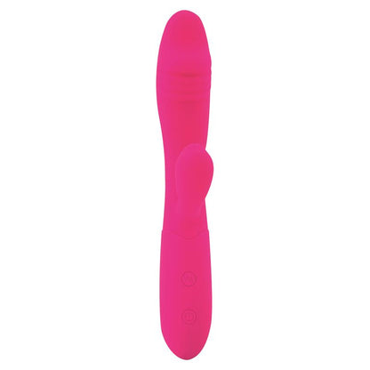 GOODIES Candy Vibrador con Conejito Punto G USB Silicona Fucshia