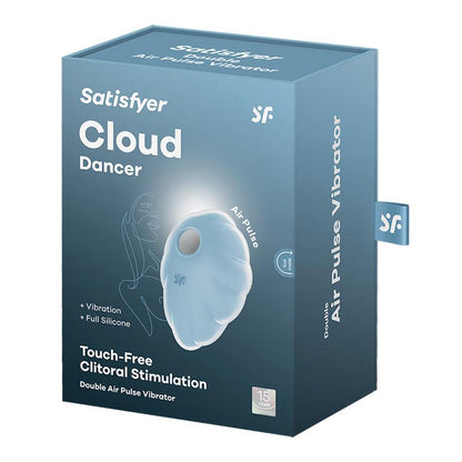 SATISFYER Cloud Dancer Succionador y Vibrador Azul