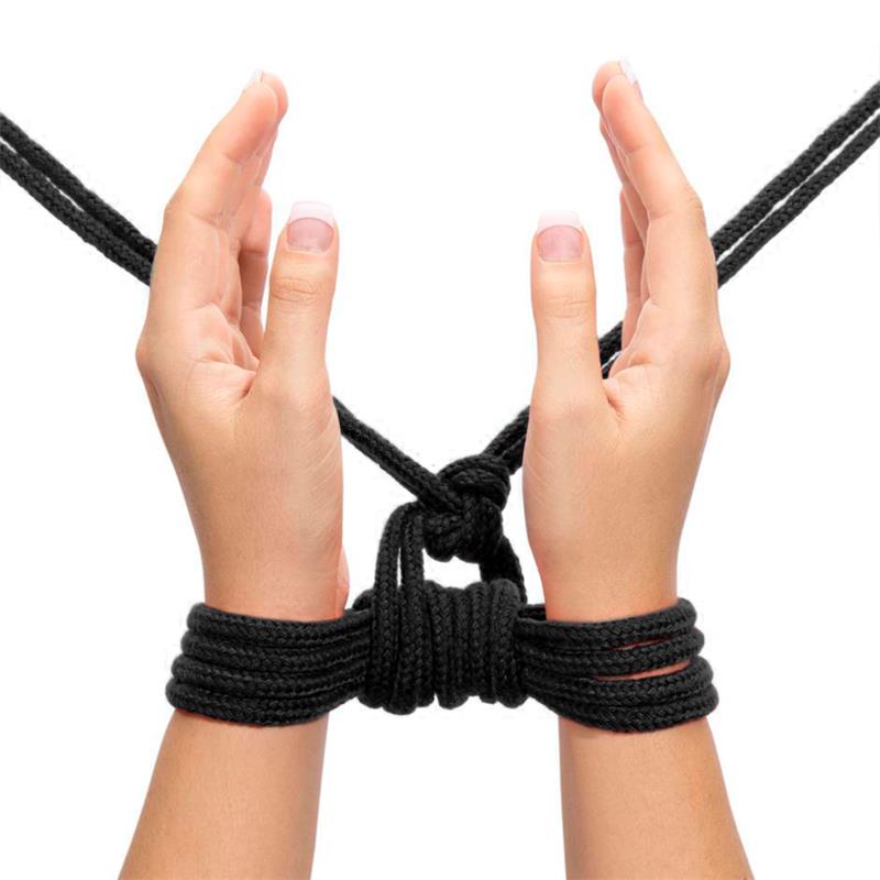 LOVETOY Cuerda Bondage Suave Negro