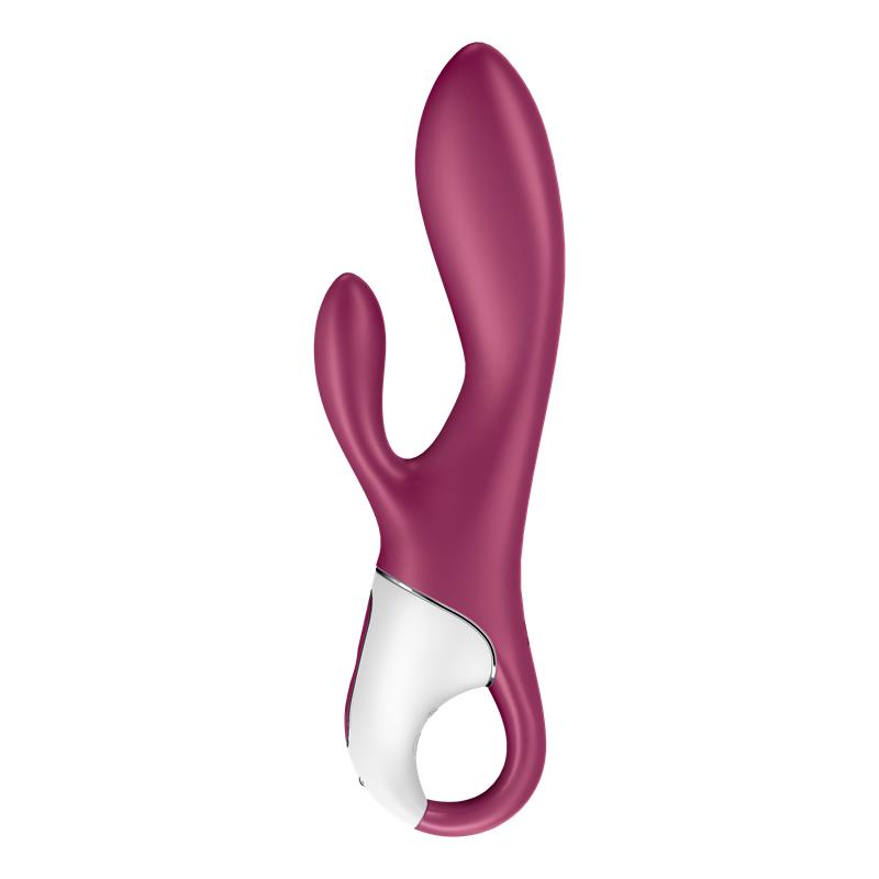SATISFYER Heated Affair Vibrador con Función de Calor Punto G USB Silicona