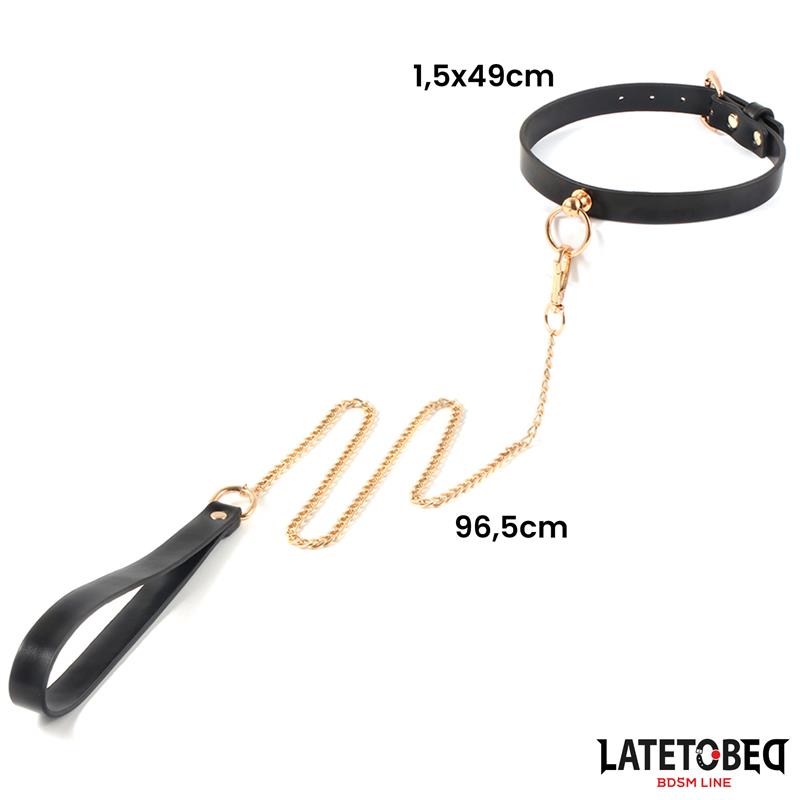 LATETOBED BDSM LINE Kit de Bondage 8 Pz con Bolsa de Almacenaje