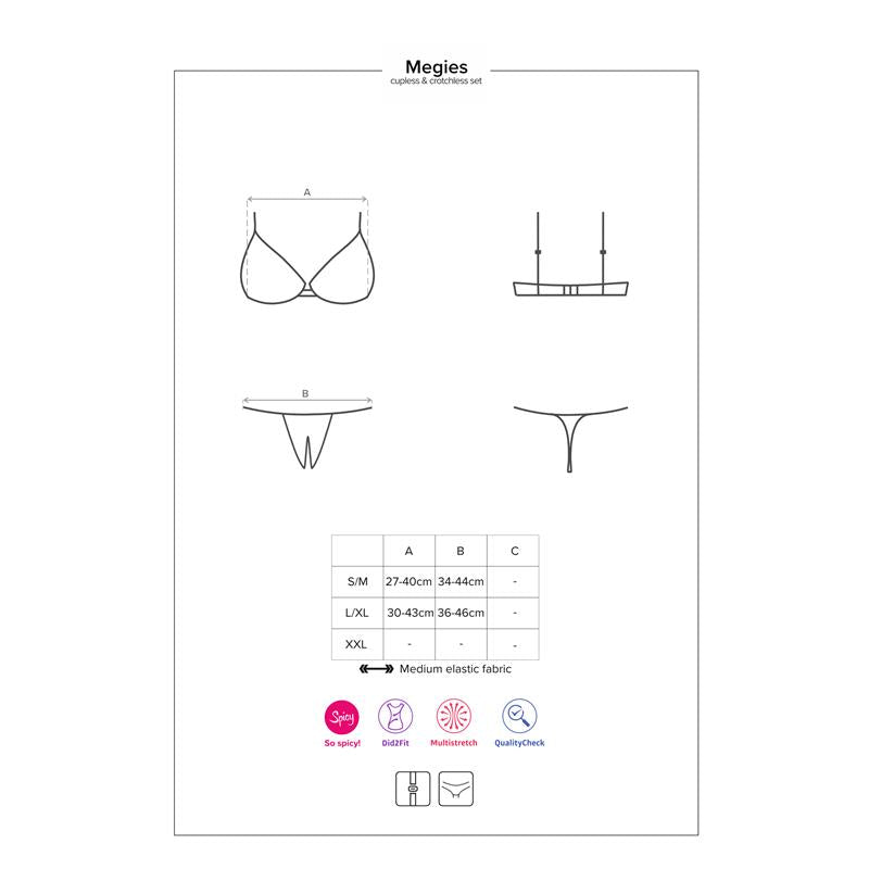 OBSESSIVE Megies Set de 2 pcs