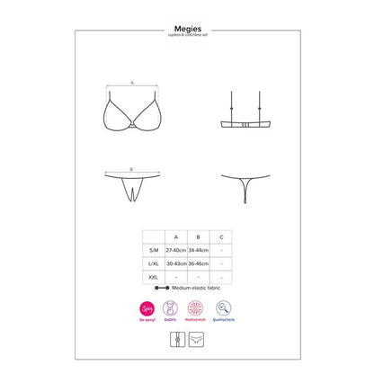 OBSESSIVE Megies Set de 2 pcs