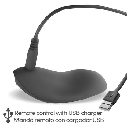 TARDENOCHE Bliss Estimulador de Braguita con Control Remoto USB Silicona