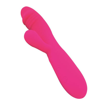 GOODIES Candy Vibrador con Conejito Punto G USB Silicona Fucshia
