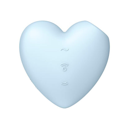 SATISFYER Cutie Heart Succionador de Clítoris y Vibración Azul