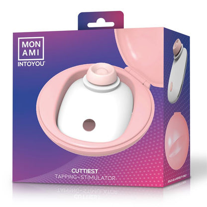MON AMI Cuttiest Estimulador con Tapping y Caja Protectora de Carga Magnética