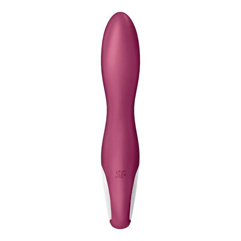 SATISFYER Heated Affair Vibrador con Función de Calor Punto G USB Silicona