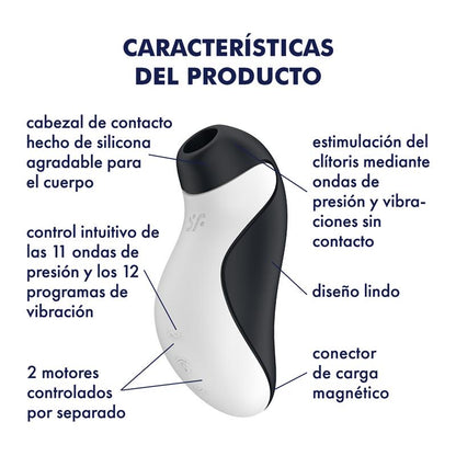 SATISFYER Orca Succionador de Clítoris Double Air Pulse