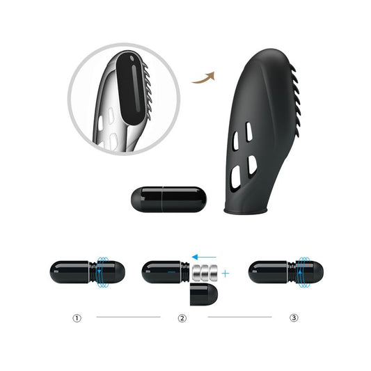 PRETTYLOVE Gilo Vibrador para el Dedo